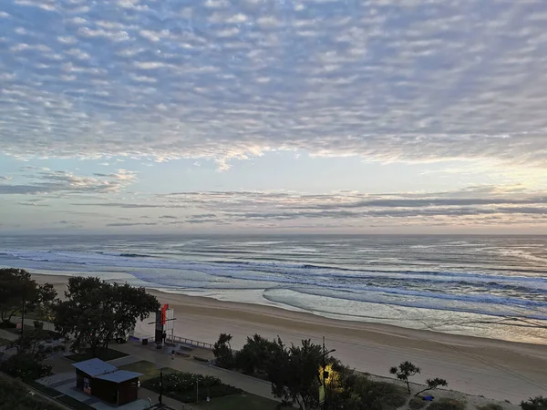 Scene Early Morning Sun Rise Surfer Paradise Quiet Tranquil Beach — 图库照片