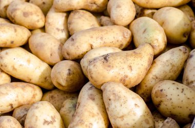 patates - gıda arka plan yığını