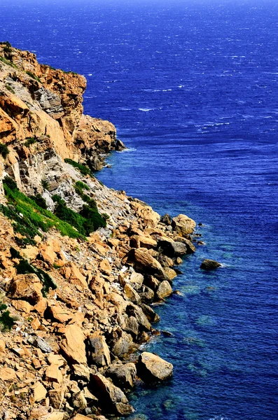 View of Sounio cape, Attica, Greece — Stock Photo, Image