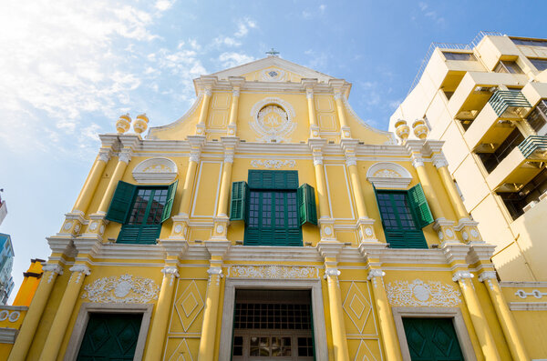 Древняя церковь в Макао
