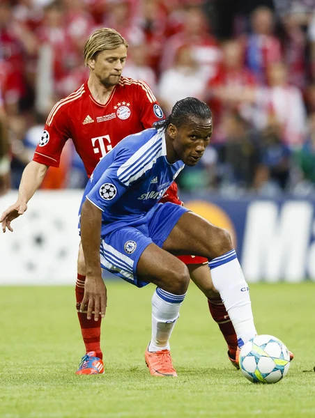 Bayern München vs. chelsea fc uefa champions league finale — Stockfoto