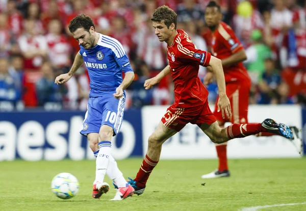 Bayern munich vs Campeones de la uefa de chelsea fc de la Liga final —  Fotos de Stock