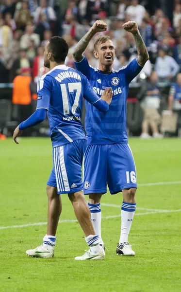 Bayern München vs. chelsea fc uefa champions league finale — Stockfoto