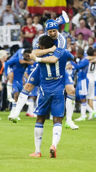 Bayern München vs. chelsea fc uefa champions league finale — Stockfoto