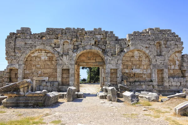 Ruinerna av perge — Stockfoto
