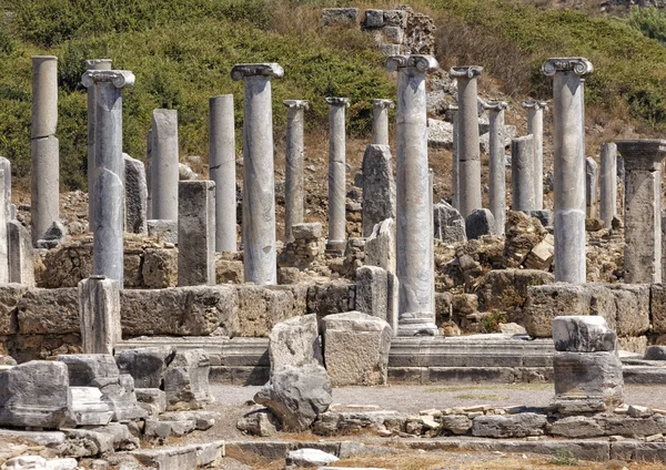 Ruinerna av perge — Stockfoto
