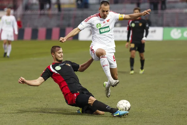 Honved vs. dvsc otp banka ligový zápas — Stock fotografie