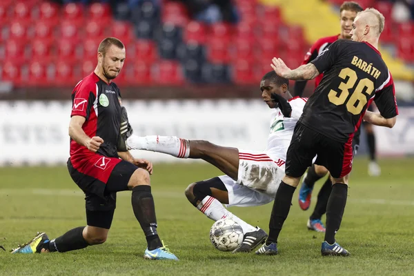 Honved vs. DVSC OTP Bank League match — Stock Photo, Image