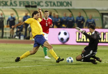 İsveç futbol oyunu vs Macaristan