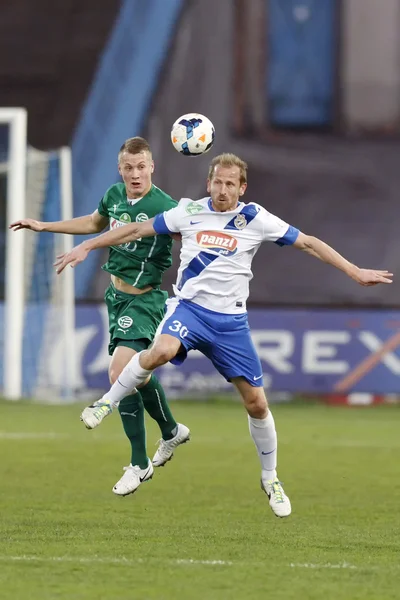 MTK Budapest vs. Gyori ETO Hungarian Cup football match — Stock Photo, Image