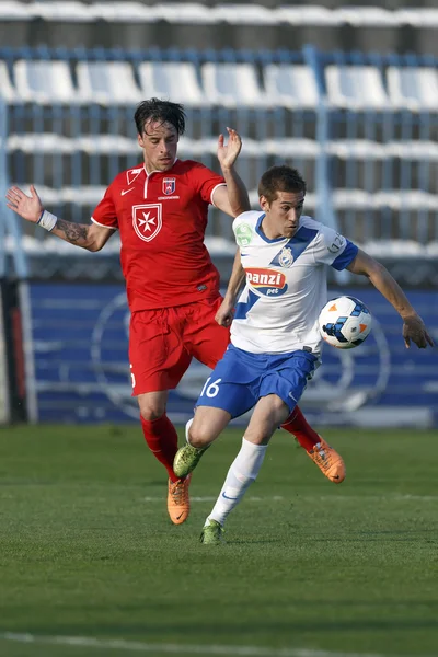 MTK Budapest vs. Videoton OTP Bank League jogo de futebol — Fotografia de Stock