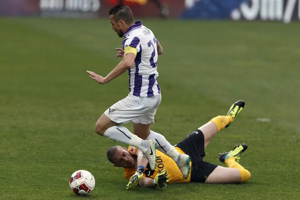 Ujpest vs. DVTK OTP Bank League football match — Stock Photo, Image