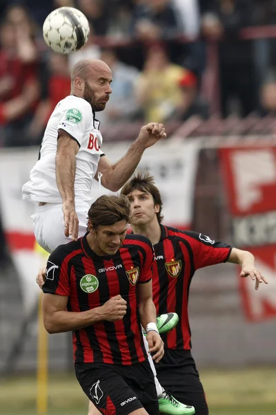 Honved vs. DVTK OTP Bank League football match — Stock Photo, Image