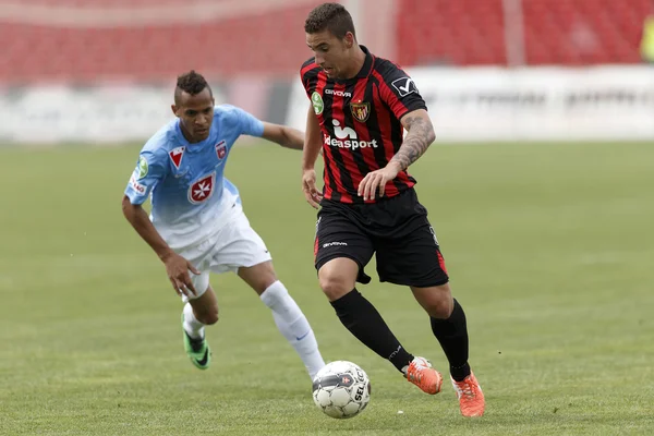 Honved vs. Videoton OTP Bank League football match — Stock Photo, Image