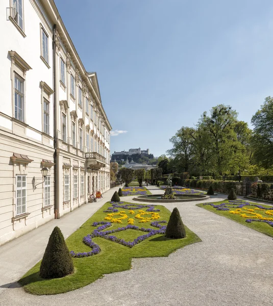 Parque Mirabell em Salzburgo — Fotografia de Stock