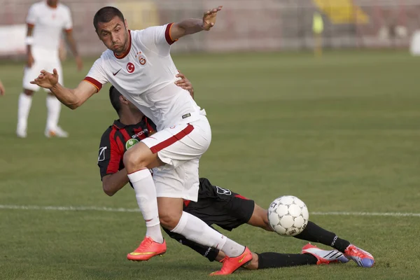 ガラタサライのサッカーの試合対ブダペスト honved — ストック写真