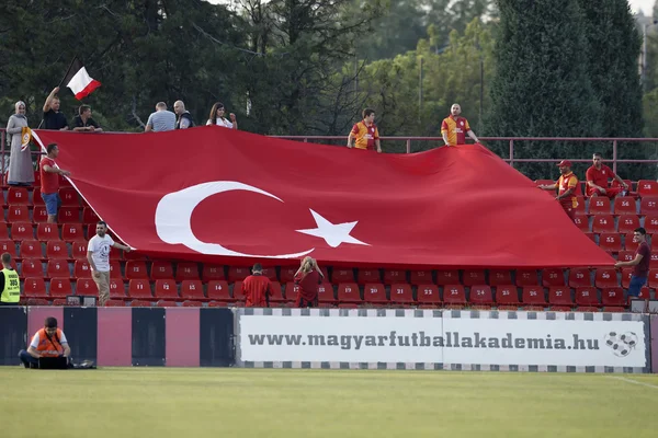 ガラタサライのサッカーの試合対ブダペスト honved — ストック写真