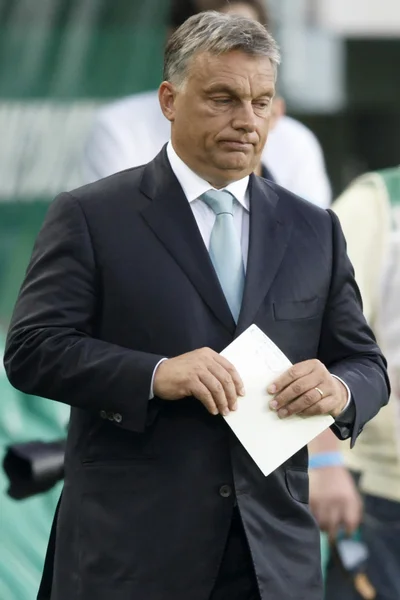 Ferencvaros vs. Chelsea estádio de abertura de jogo de futebol — Fotografia de Stock