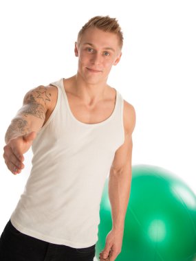 kişisel antrenör karşılama