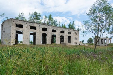 Rantsevo köyü, Kuvshinovsky ilçesi, Tver bölgesi, Rusya. Kazan dairesi. Kazan dairesi kapatıldı ve tahrip edildi. . 