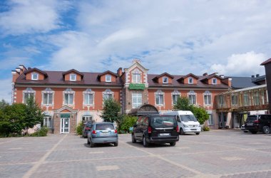 Staroyamskaya Oteli. Eski Torzhok, Tver bölgesinde 3 yıldızlı konforlu bir otel.. 