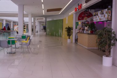 Alışveriş merkezindeki Vietnam Mutfağı Kafe 'si 