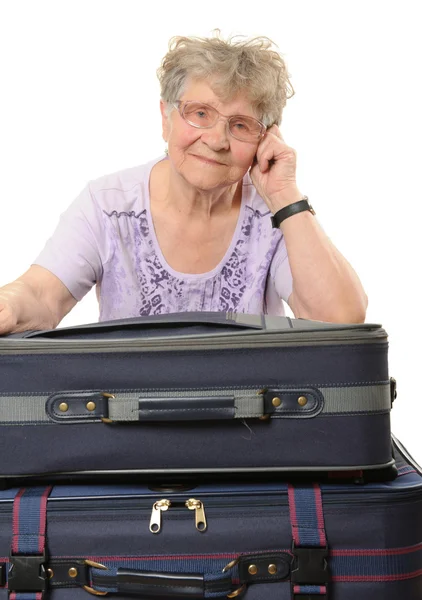 Senior traveller — Stock Photo, Image