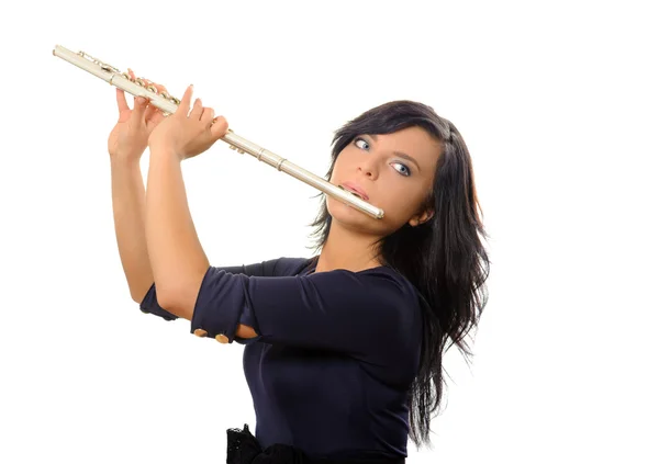 Flutist — Stock Photo, Image