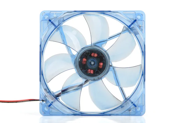 Transparenter Computerfan — Stockfoto