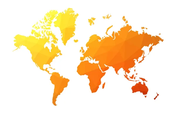 Colorido Mapa Del Mundo Bajo Polietileno Sobre Fondo Blanco —  Fotos de Stock