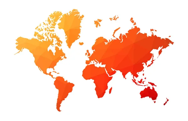 Colorido Mapa Del Mundo Bajo Polietileno Sobre Fondo Blanco —  Fotos de Stock