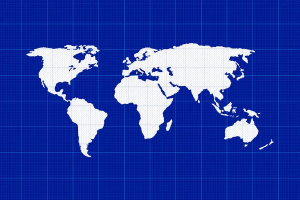 Blue line world map Stock Photos, Royalty Free Blue line world map