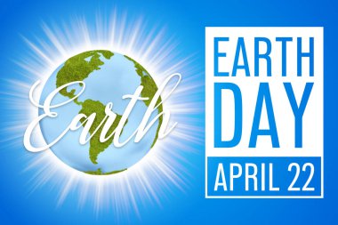 Dünya Günü arkaplan resimlemesi