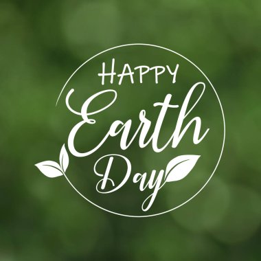 Yeşil Dünya Günü arkaplan illüstrasyonu