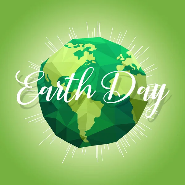 Hintergrund Illustration Zum Earth Day — Stockfoto