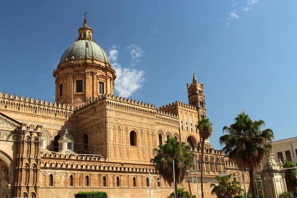 Catedral Palermo Sicília Itália — Fotografia de Stock