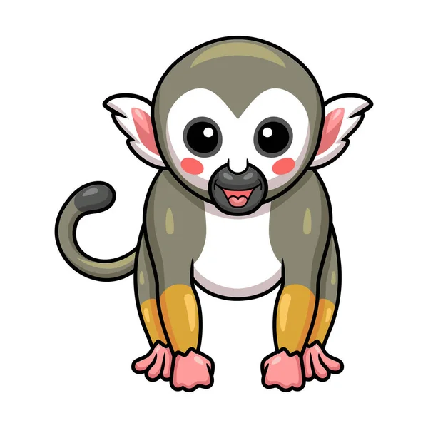 Macaco Sorrindo, Ícone De Desenho Animado Sobre Fundo Branco. Design  Colorido. Royalty Free SVG, Cliparts, Vetores, e Ilustrações Stock. Image  75569452