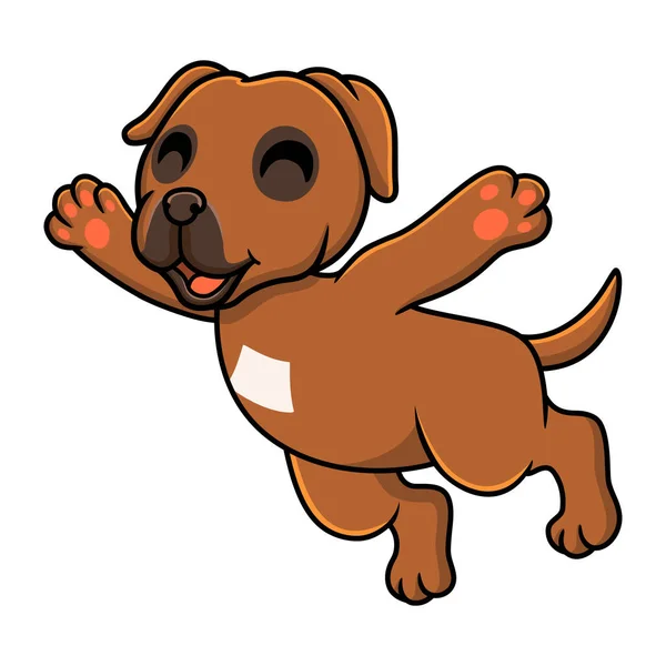 Vector Illustration Cute Tosa Inu Cartoon Posing — Stockvector