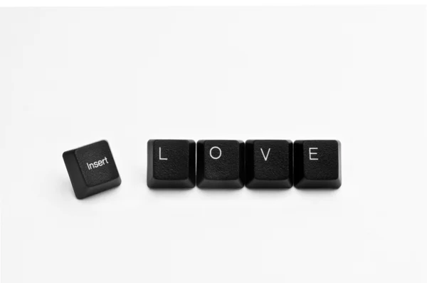 Sett inn kjærlighet – stockfoto
