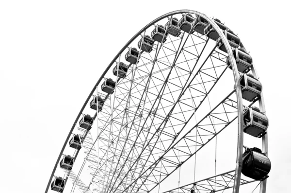 Picadilly Gardens - The Wheel of Manchester — Stock Photo, Image