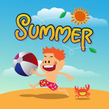 yaz plaj rahatlatıcı