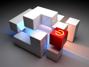 kırmızı blok derlemeyi açma/kapama düğmesi