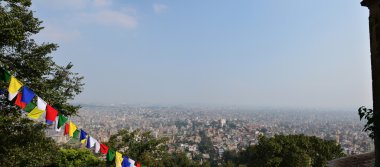 Katmandu Nepal 'in şehir manzarası