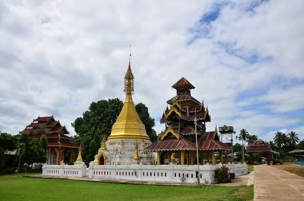 Antiga Ruína Chedi Stupa Wat Tor Pae Pagode Templo Para — Fotografia de Stock