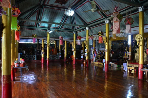 Antigua Ruina Ubosot Iglesia Wat Tor Pae Templo Pagoda Para — Foto de Stock