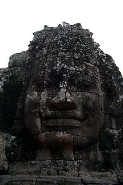 Antik Prasat Bayon Kalesi Veya Jayagiri Brahma Tapınağı Nın Antik — Stok fotoğraf