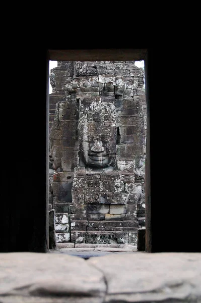 Antik Prasat Bayon Kalesi Veya Jayagiri Brahma Tapınağı Nın Antik — Stok fotoğraf