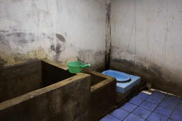 Dekorasi Toilet Barang Antik Interior Dan Toilet Tua Baan Huay — Stok Foto