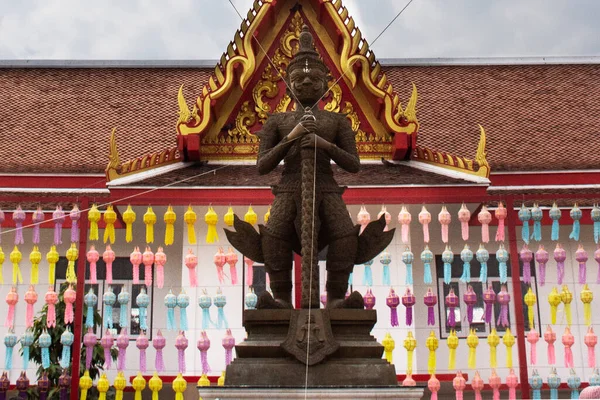 Thao Wessuwan Vasavana Kuvera Dev Tayland Heykeli Tayland Suphan Buri — Stok fotoğraf