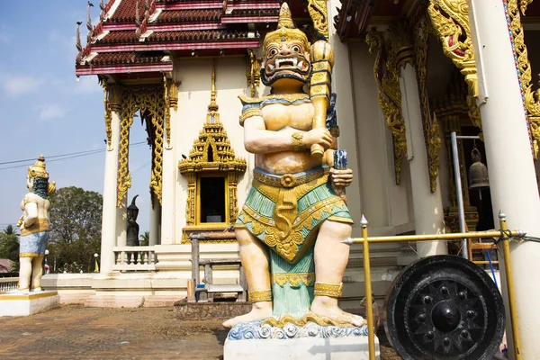 Kings Thao Wessuwan Vasavana Kuvera Statue Géante Pour Peuple Thaï — Photo